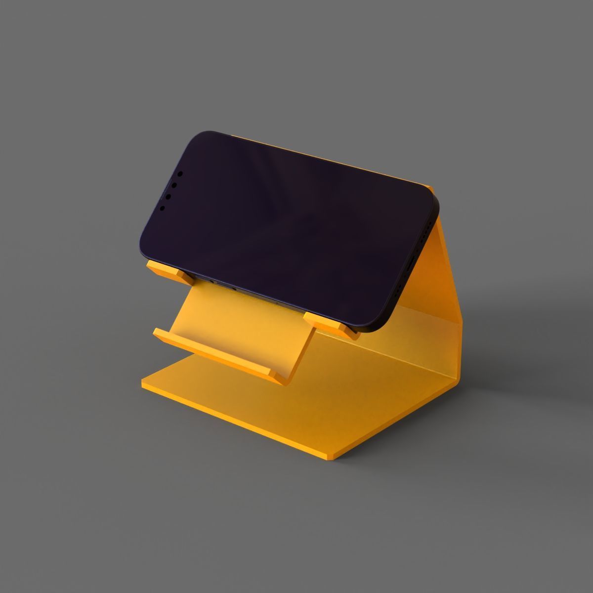 Phone Stand 3D print model_5