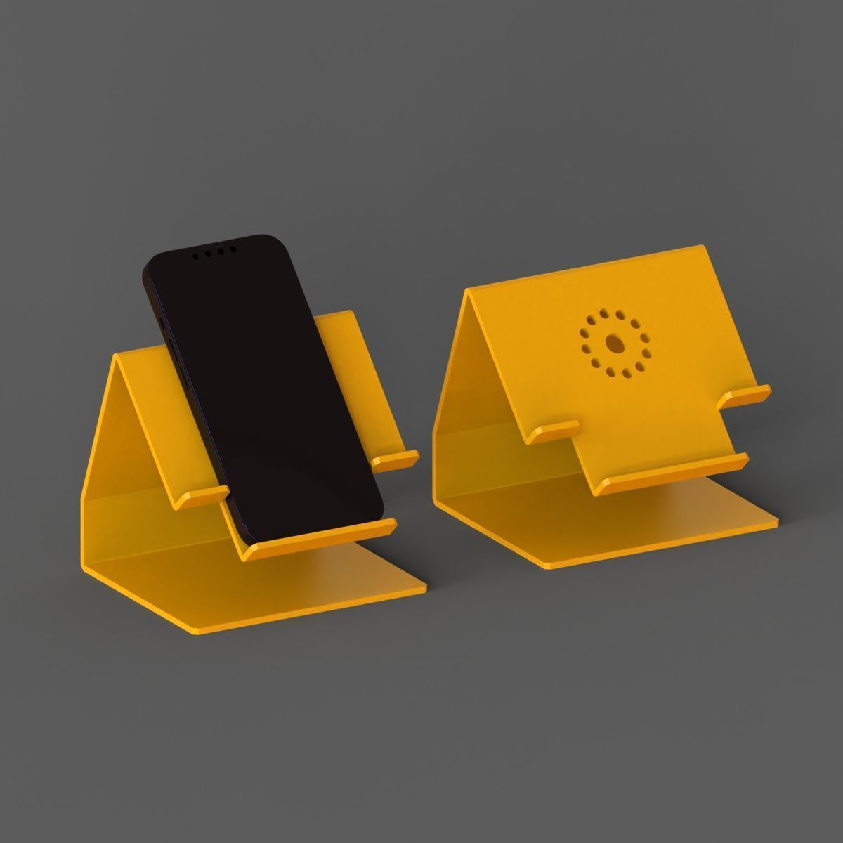 Phone Stand 3D print model_11