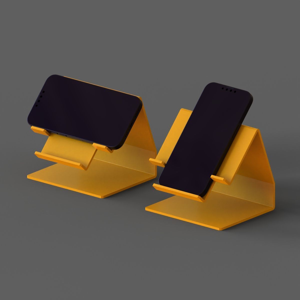 Phone Stand 3D print model_8