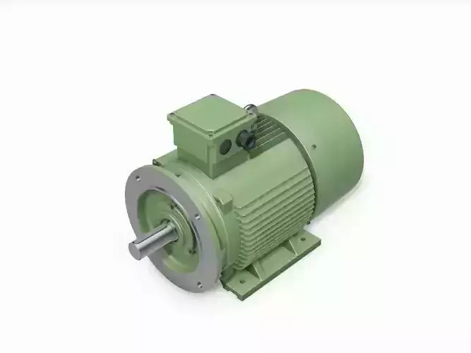 180L B35 Top IEC electric motor - 3D CAD model