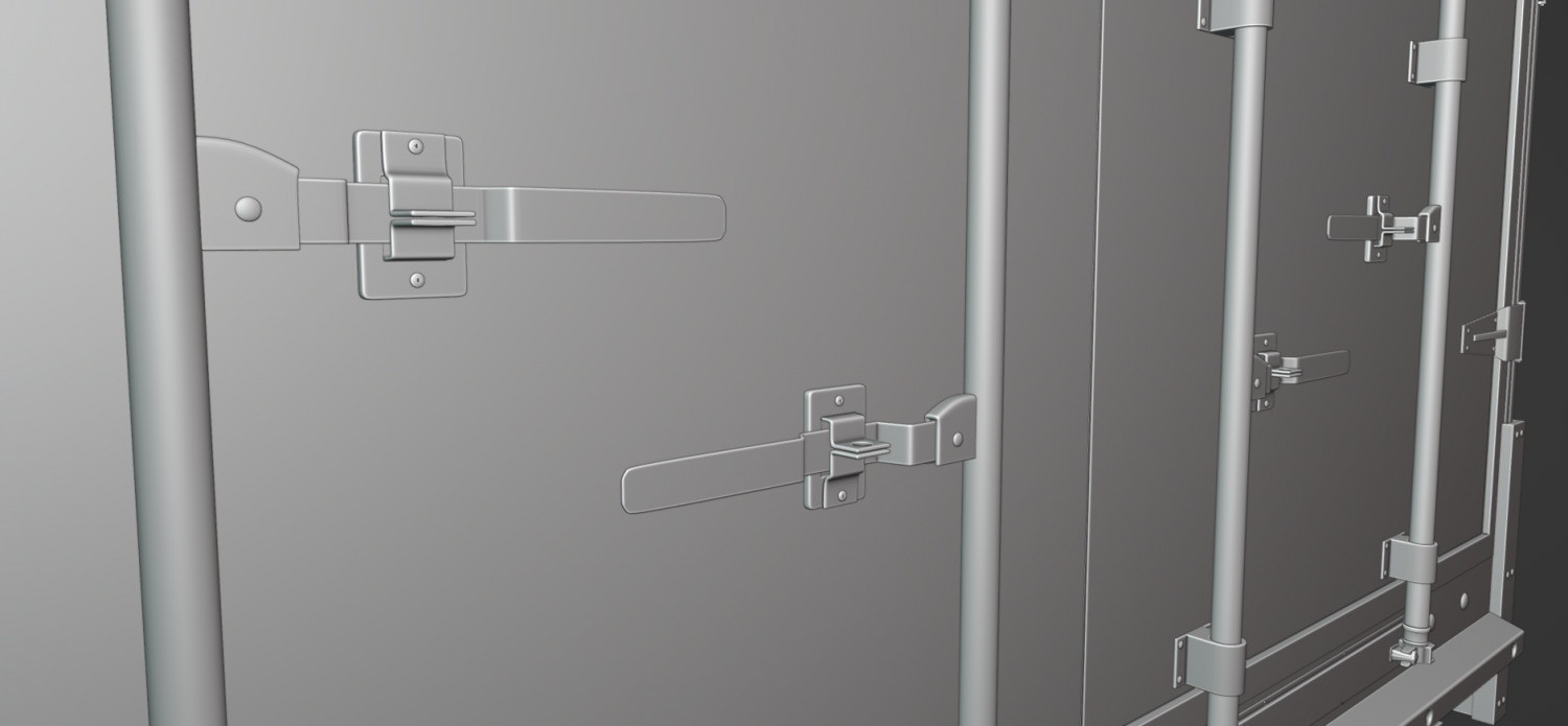 Truck Trailer 3D model_11