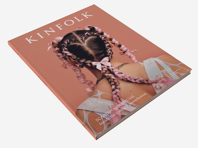 Kinfolk Magazine Issue 49 Low-poly 3D model