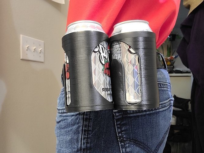 Estojo para latas de cerveja soda de 12 oz  3D print model