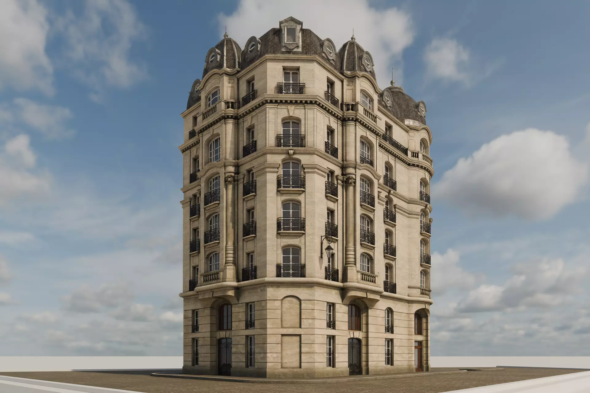 City Building IV 3D model_3