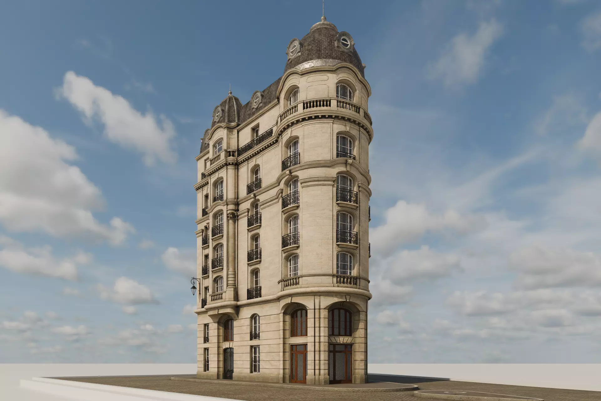 City Building IV 3D model_2