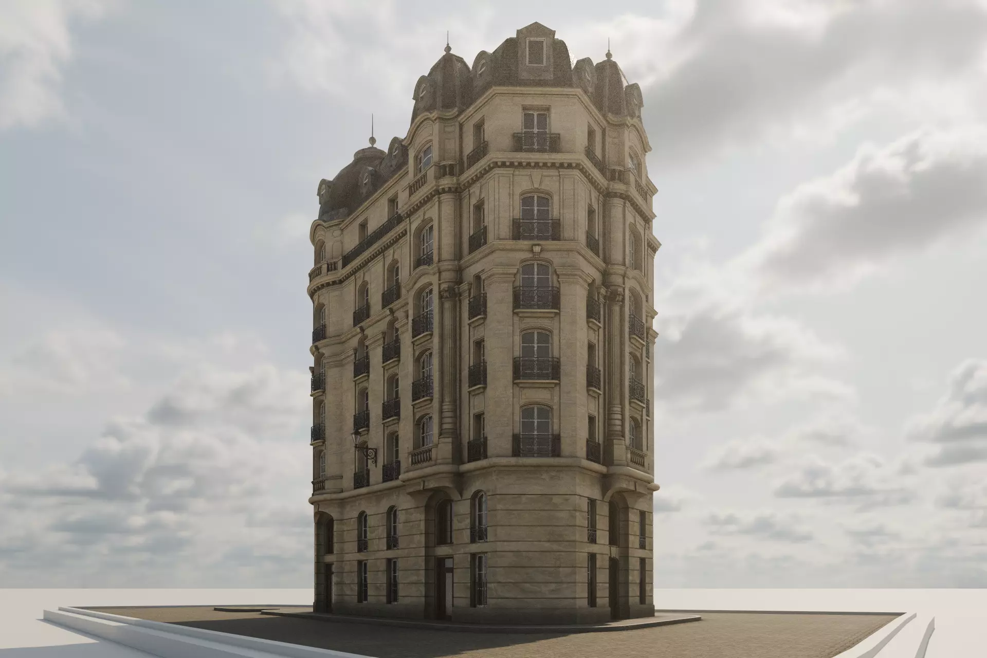 City Building IV 3D model_4