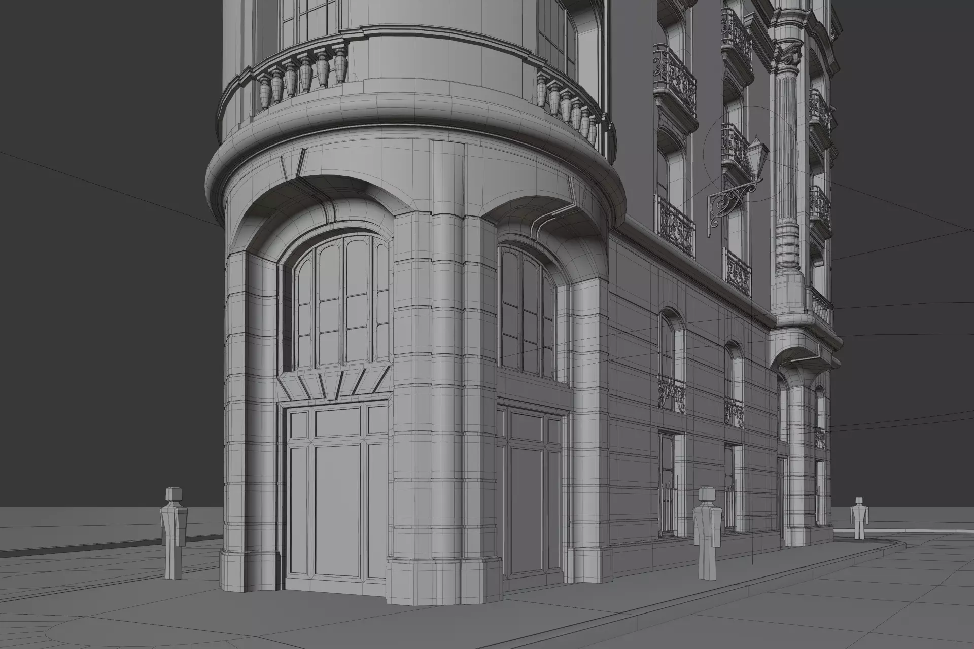 City Building IV 3D model_24