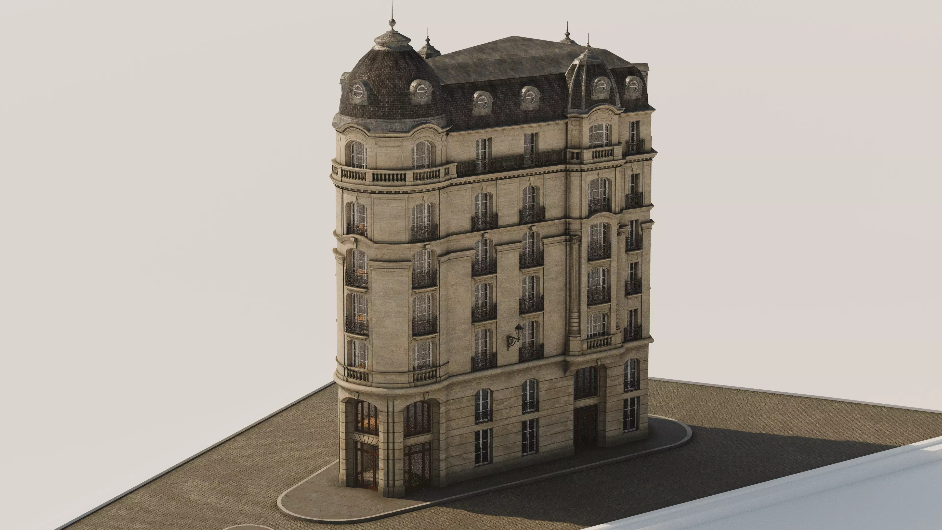 City Building IV 3D model_0
