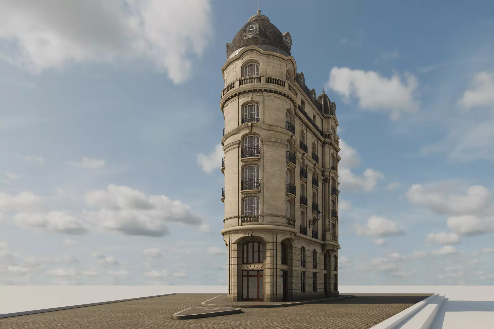 City Building IV 3D model_1