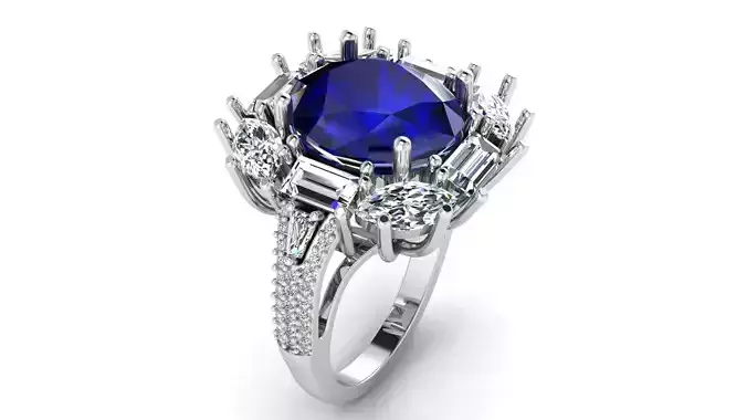 Oval Engagement Ring