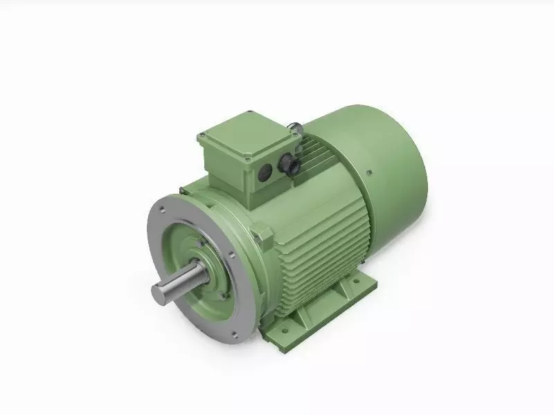 180M B35 Top IEC electric motor - 3D CAD model 3D model