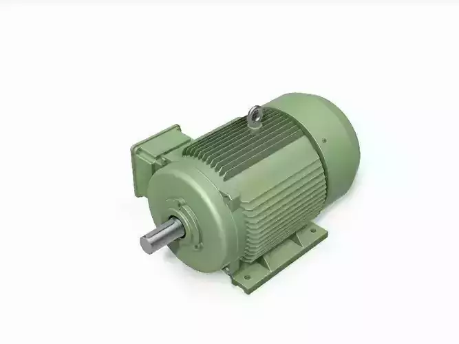 200L B3 Left IEC electric motor - 3D CAD model