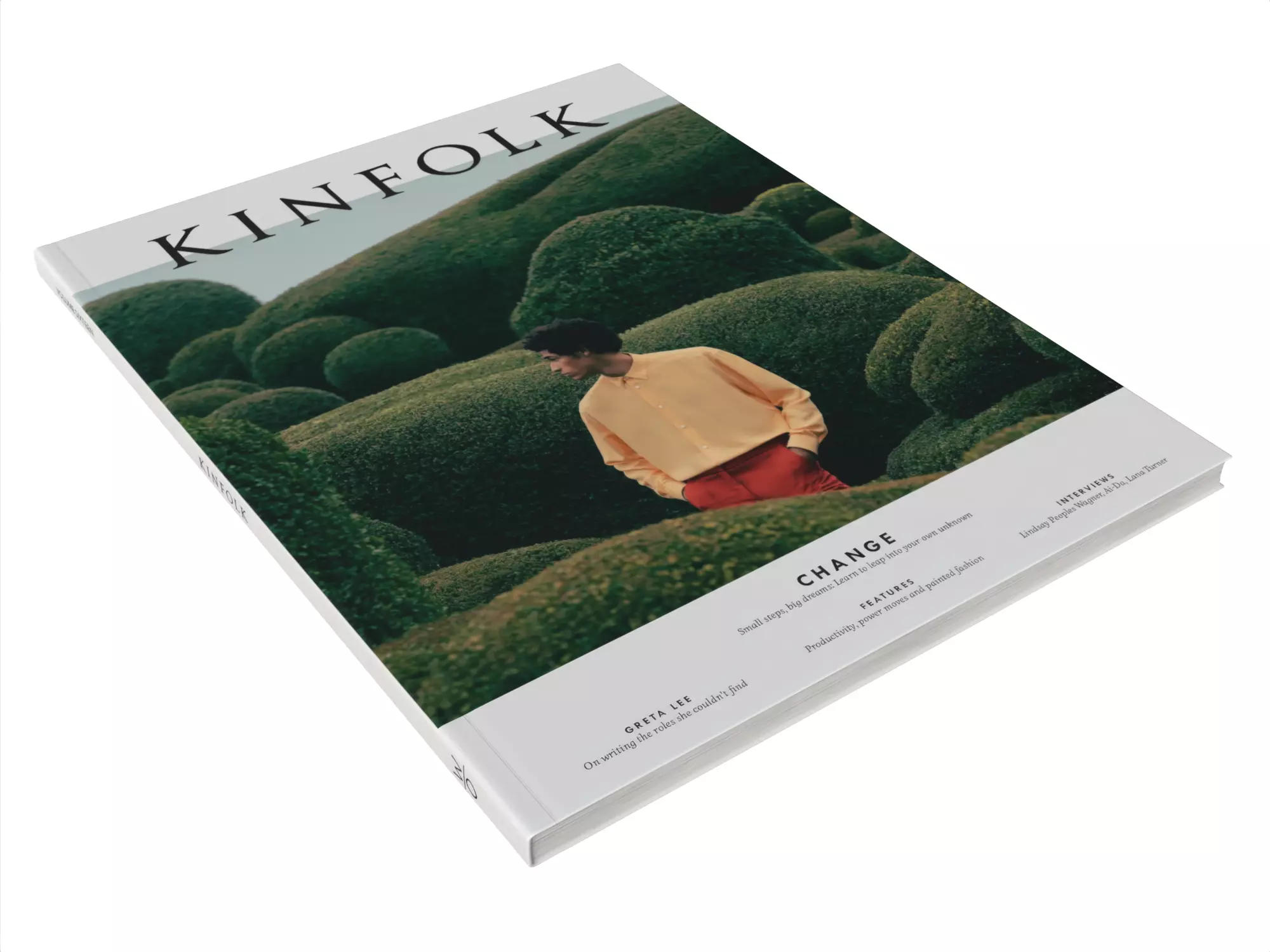 Kinfolk Magazine Issue 35 Change Low-poly 3D model