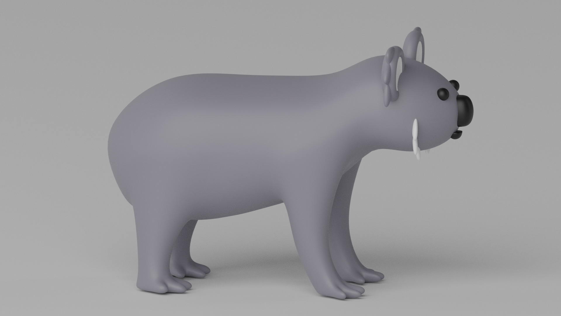 Cartoon Cute Koala 3D model_11