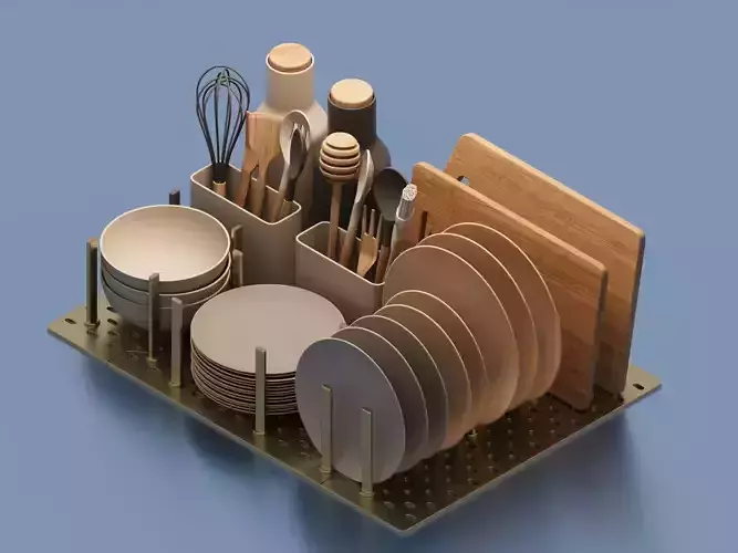 Ikea Uppdatera Pegboard kithen