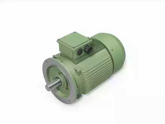200L B5 IEC electric motor - 3D CAD model