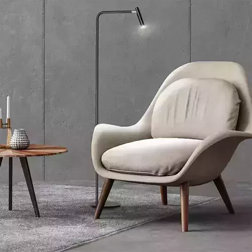 Modern Minimalist Spotlight Floor Lamp