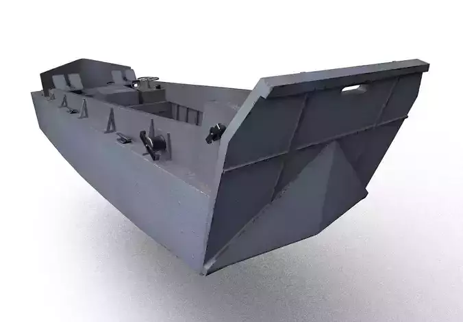 LCVP - WW2 Landing Craft - High Detail WWII Vessel