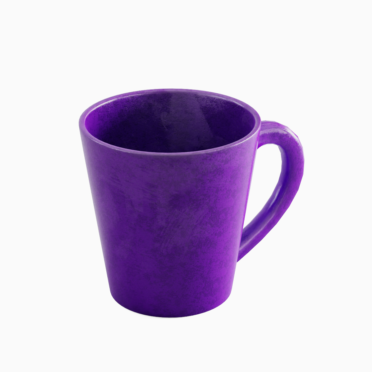 Coffee Mug 07 Low-poly 3D model_5