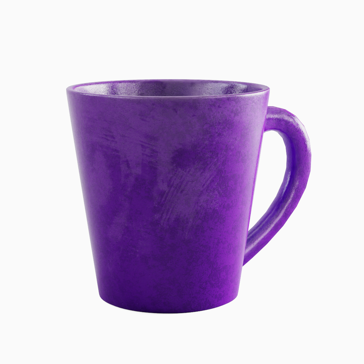 Coffee Mug 07 Low-poly 3D model_3
