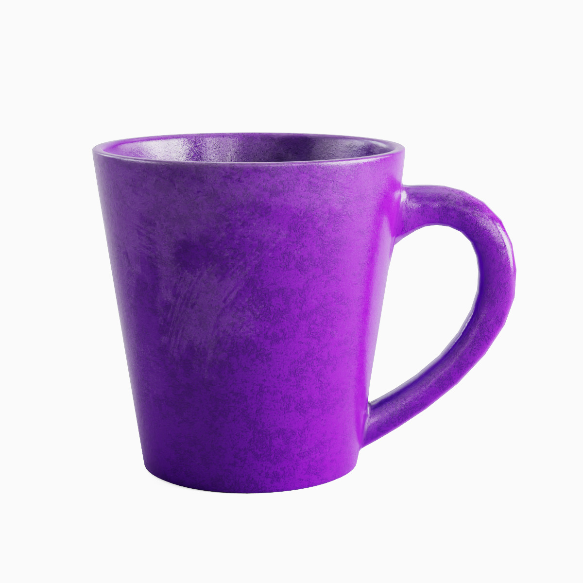 Coffee Mug 07 Low-poly 3D model_2