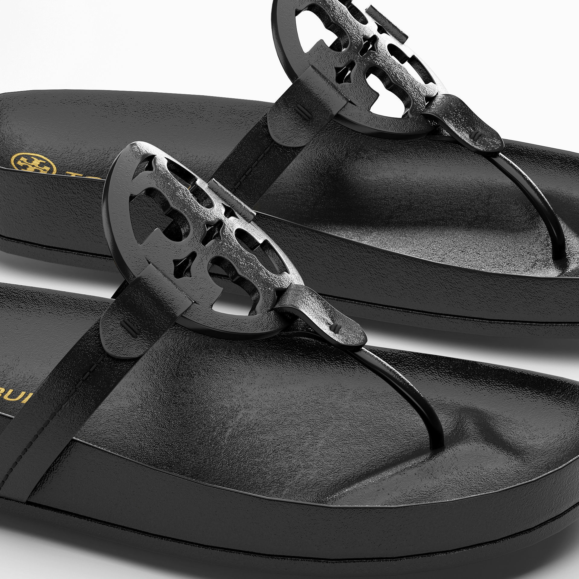 Tory Burch Miller Cloud Sandals 3D model_6