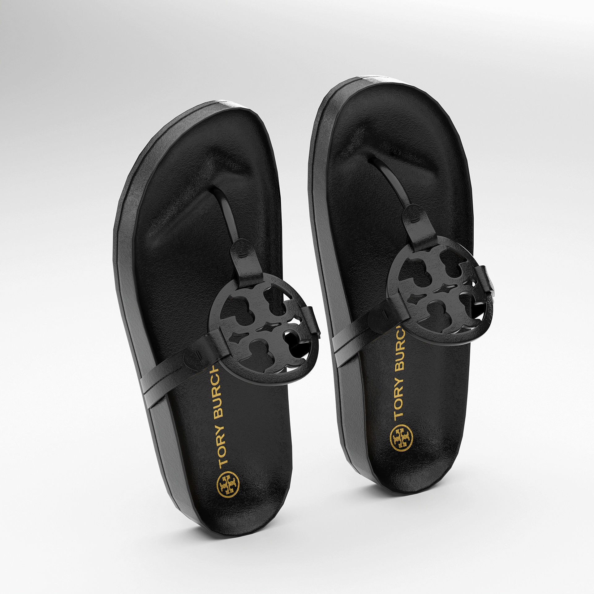 Tory Burch Miller Cloud Sandals 3D model_5