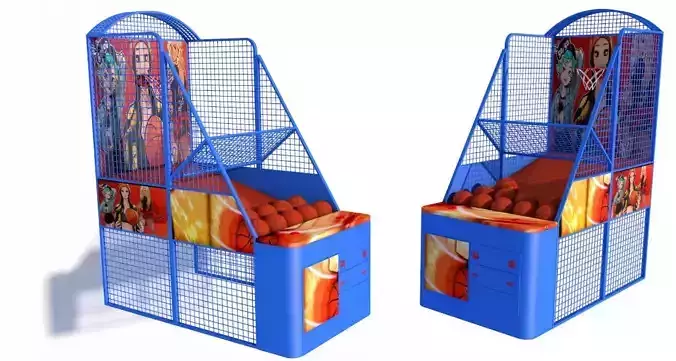 Large Arcade Games Collection 3D model