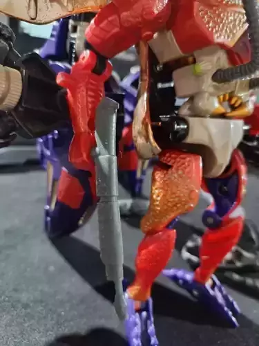 Transformers Beast Wars Transmetal Rampage Blaster 3D print model