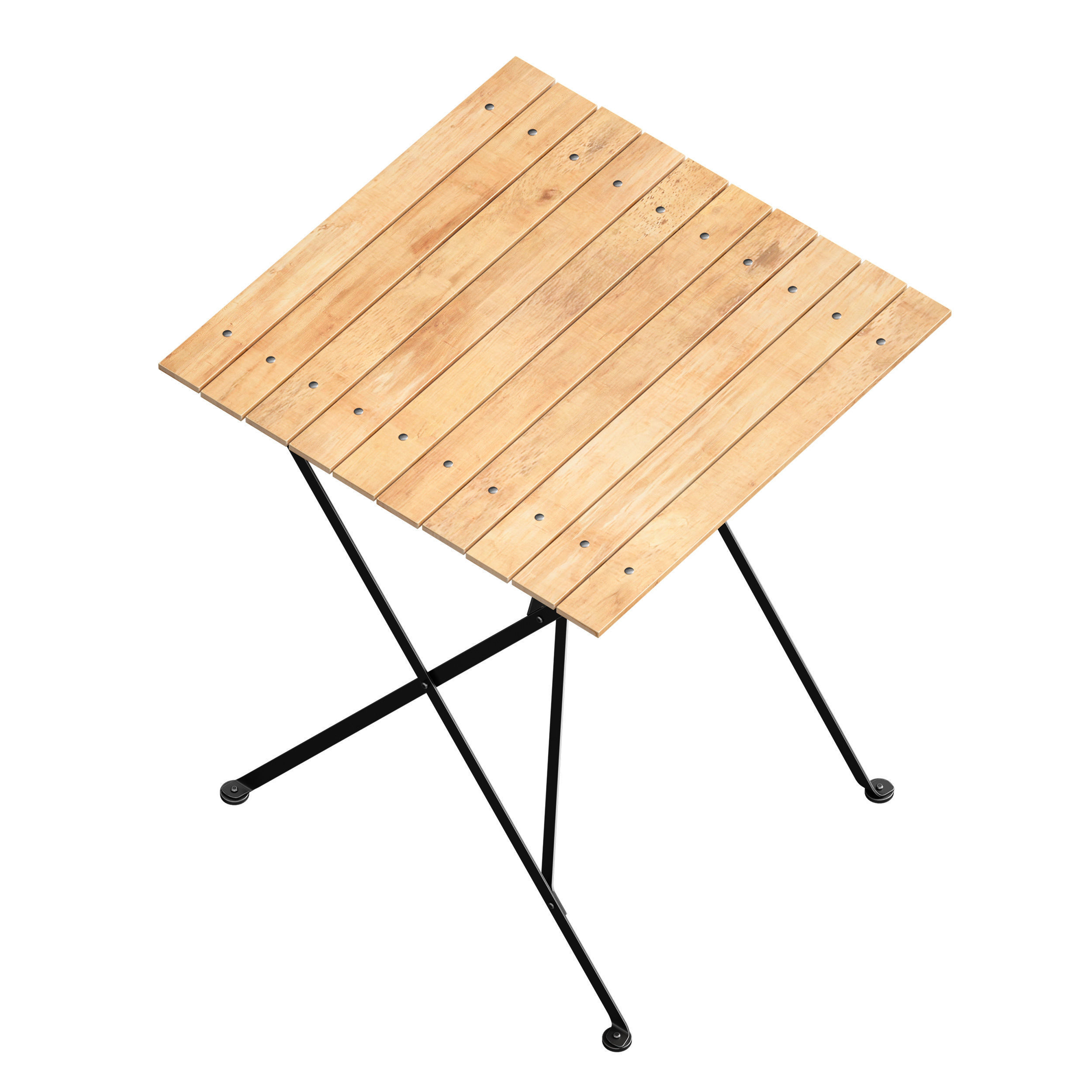 Outdoor Folding Furniture Outdoor Terrace Cafe Furniture 3D model_16