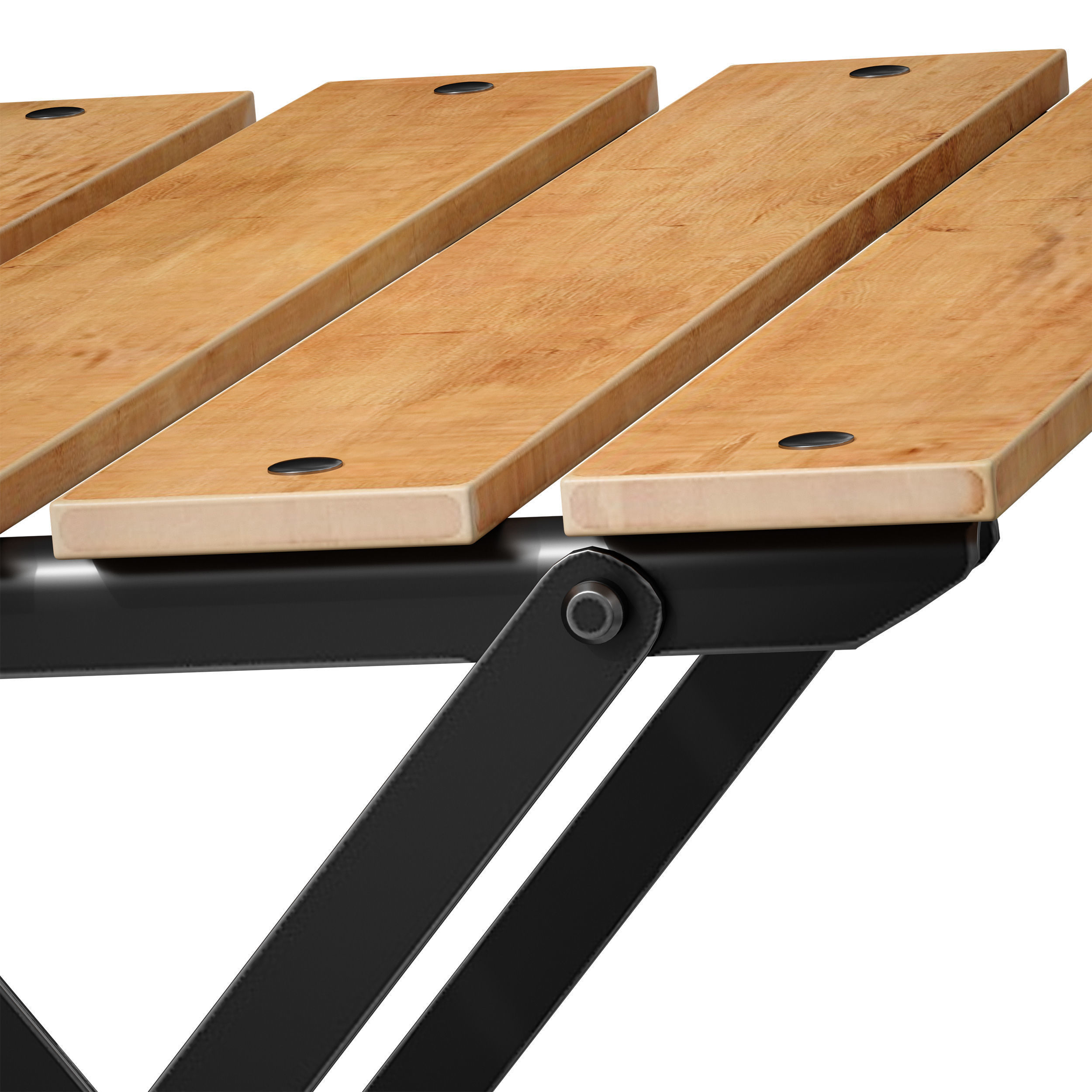 Outdoor Folding Furniture Outdoor Terrace Cafe Furniture 3D model_23