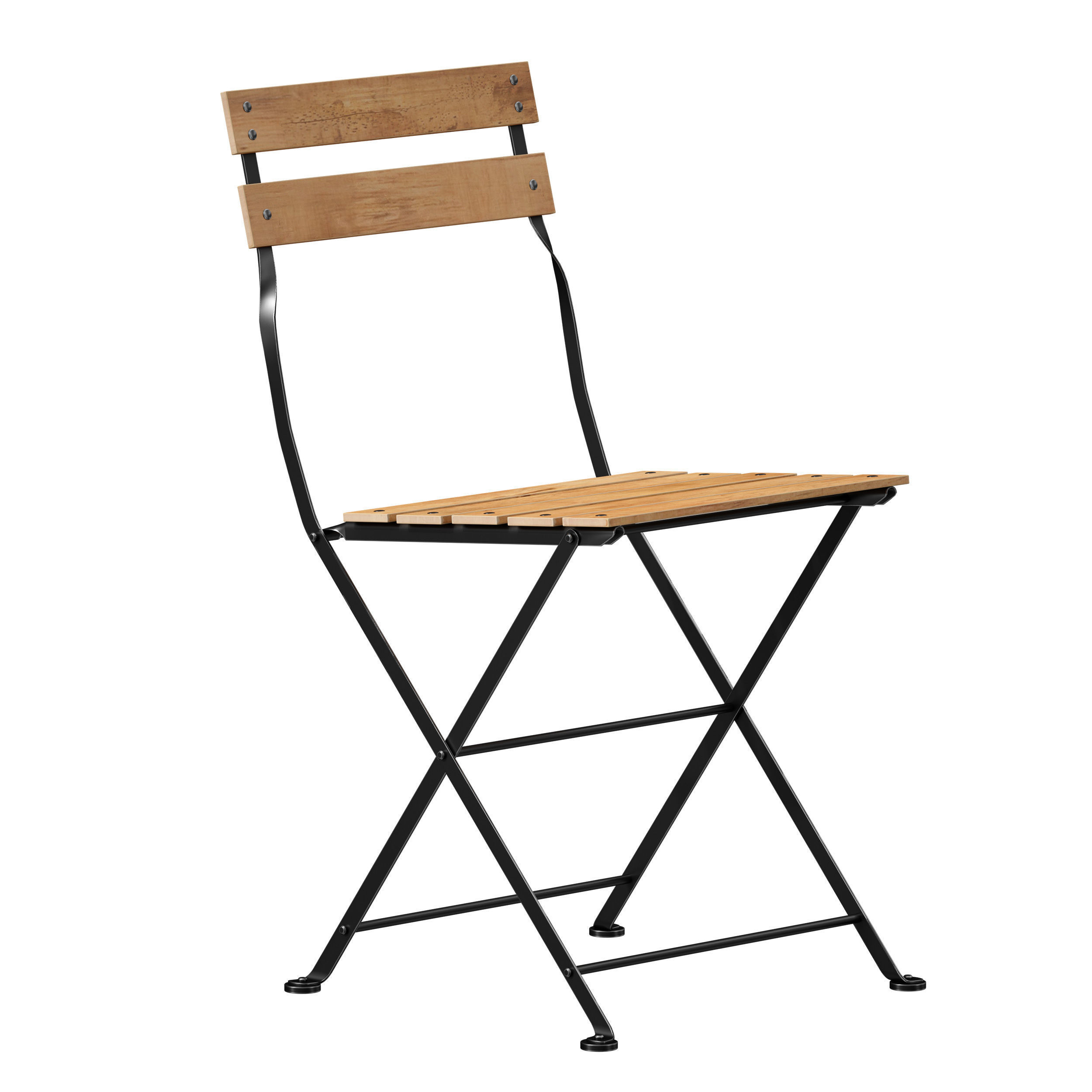 Outdoor Folding Furniture Outdoor Terrace Cafe Furniture 3D model_9