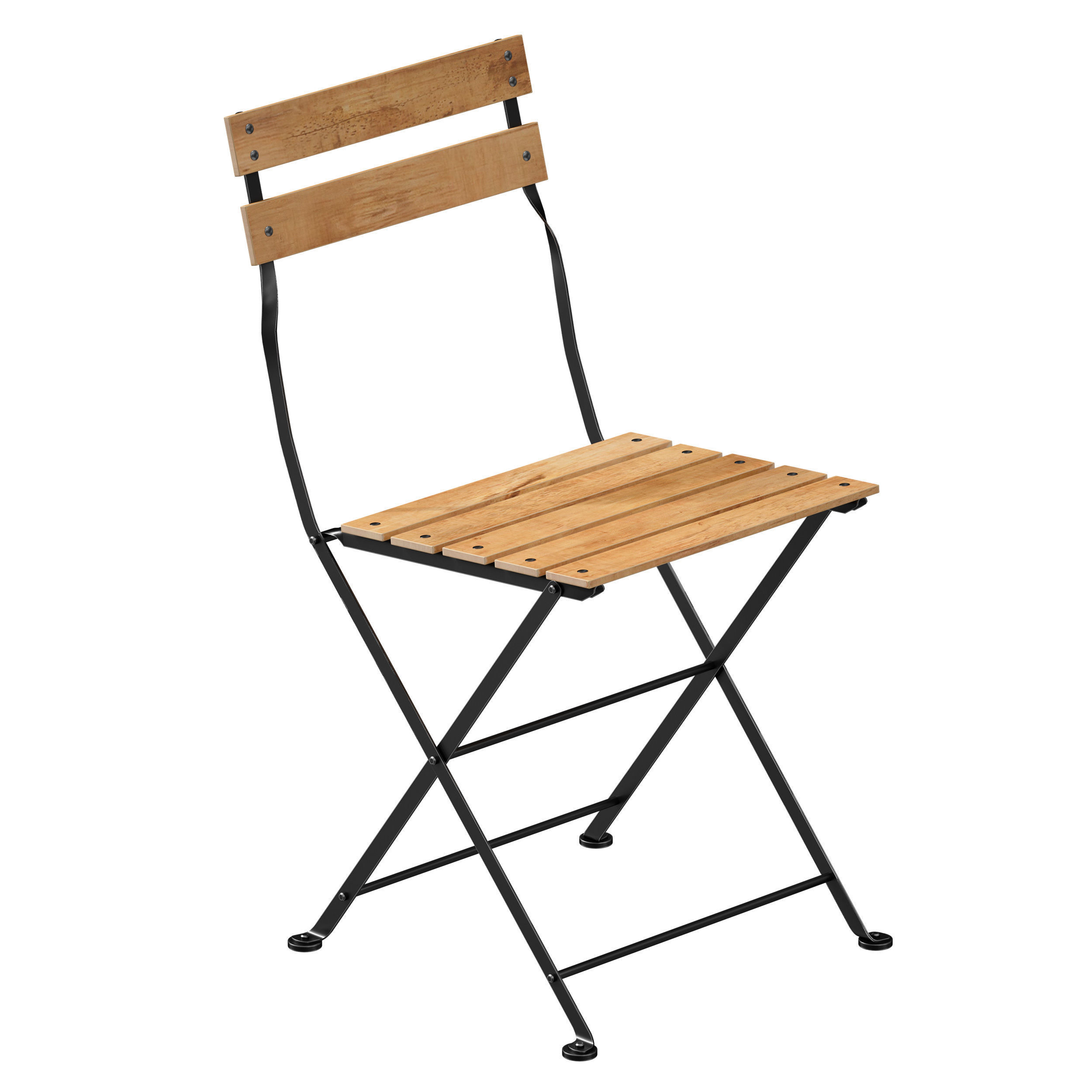 Outdoor Folding Furniture Outdoor Terrace Cafe Furniture 3D model_8