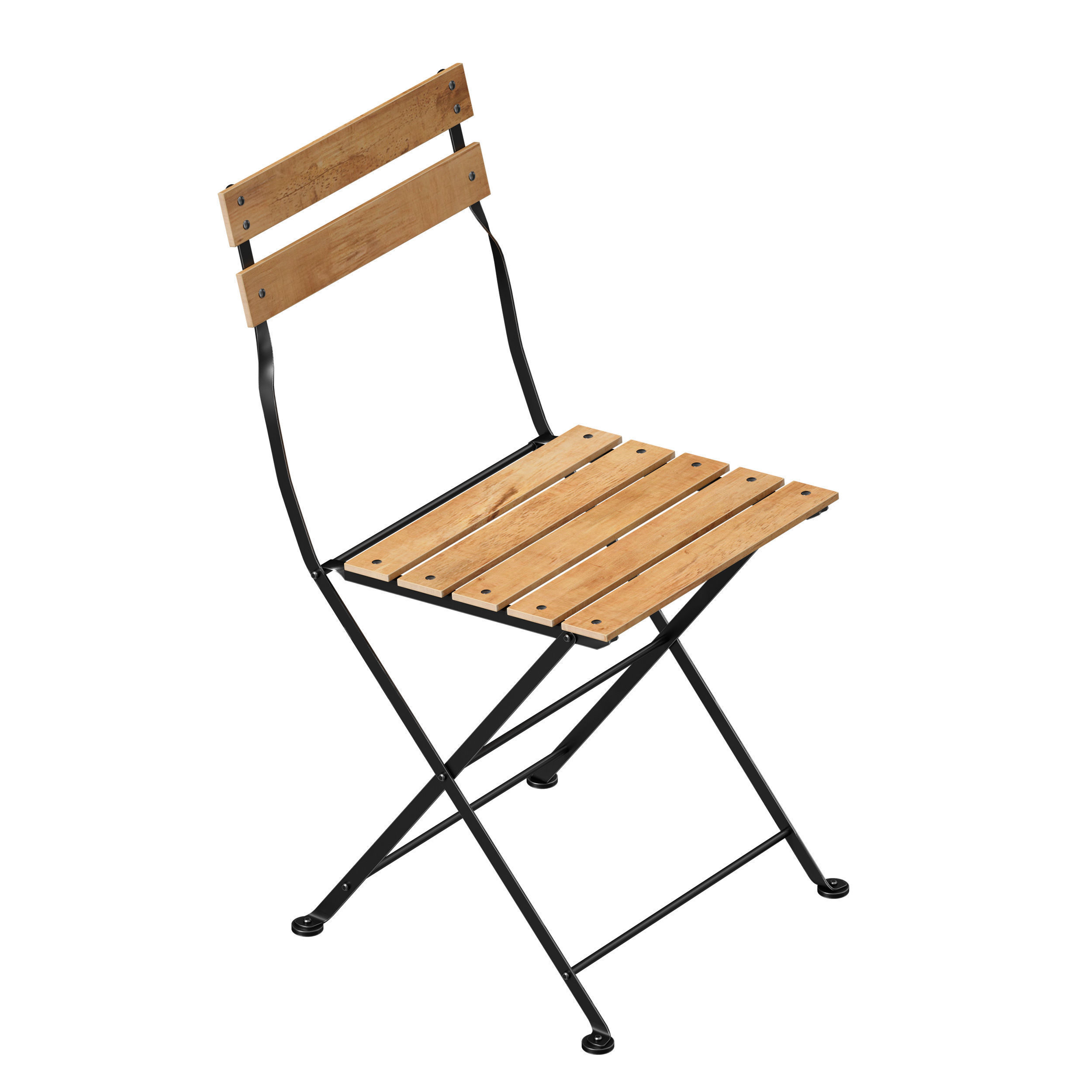 Outdoor Folding Furniture Outdoor Terrace Cafe Furniture 3D model_11