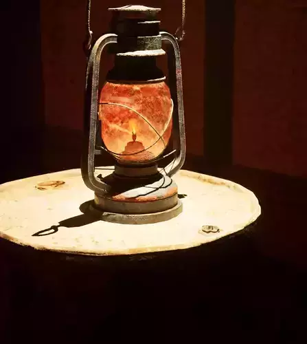 3D lantern lamp