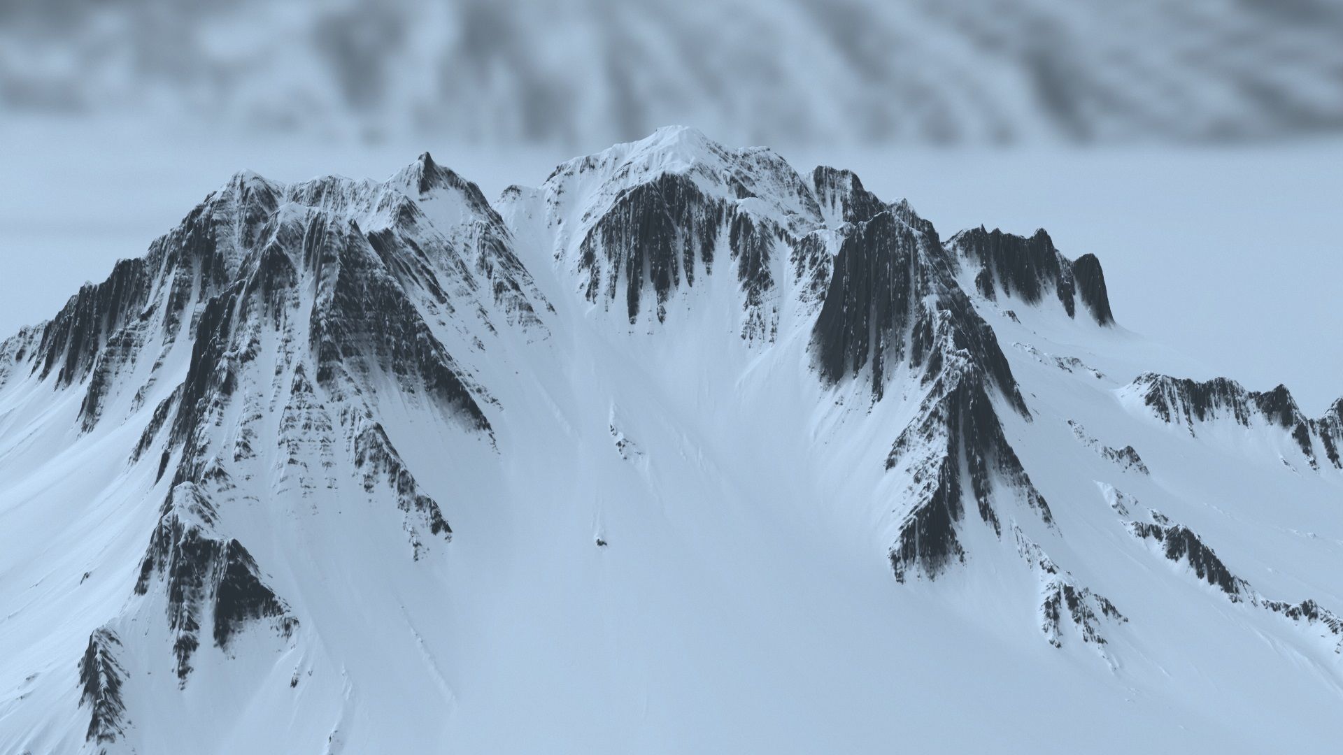 Snow Mountain 3D model_21