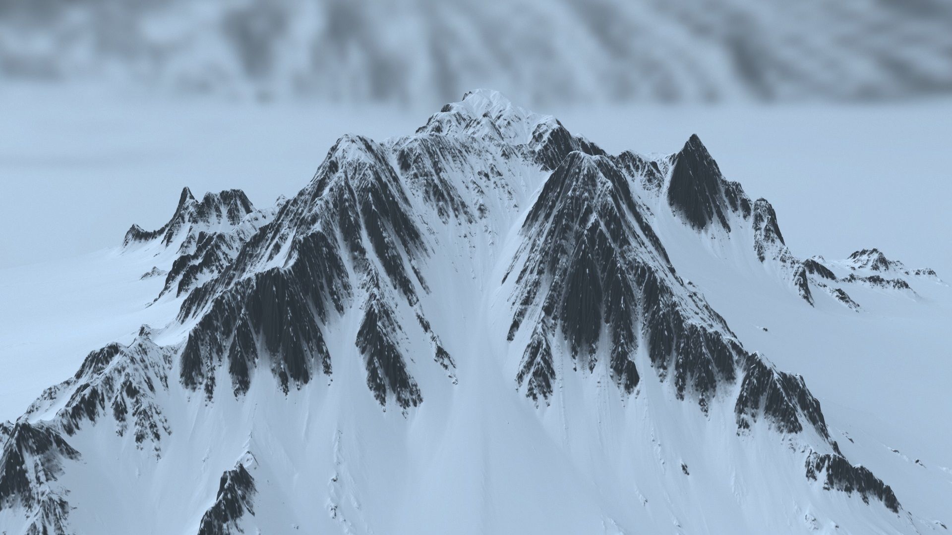 Snow Mountain 3D model_19