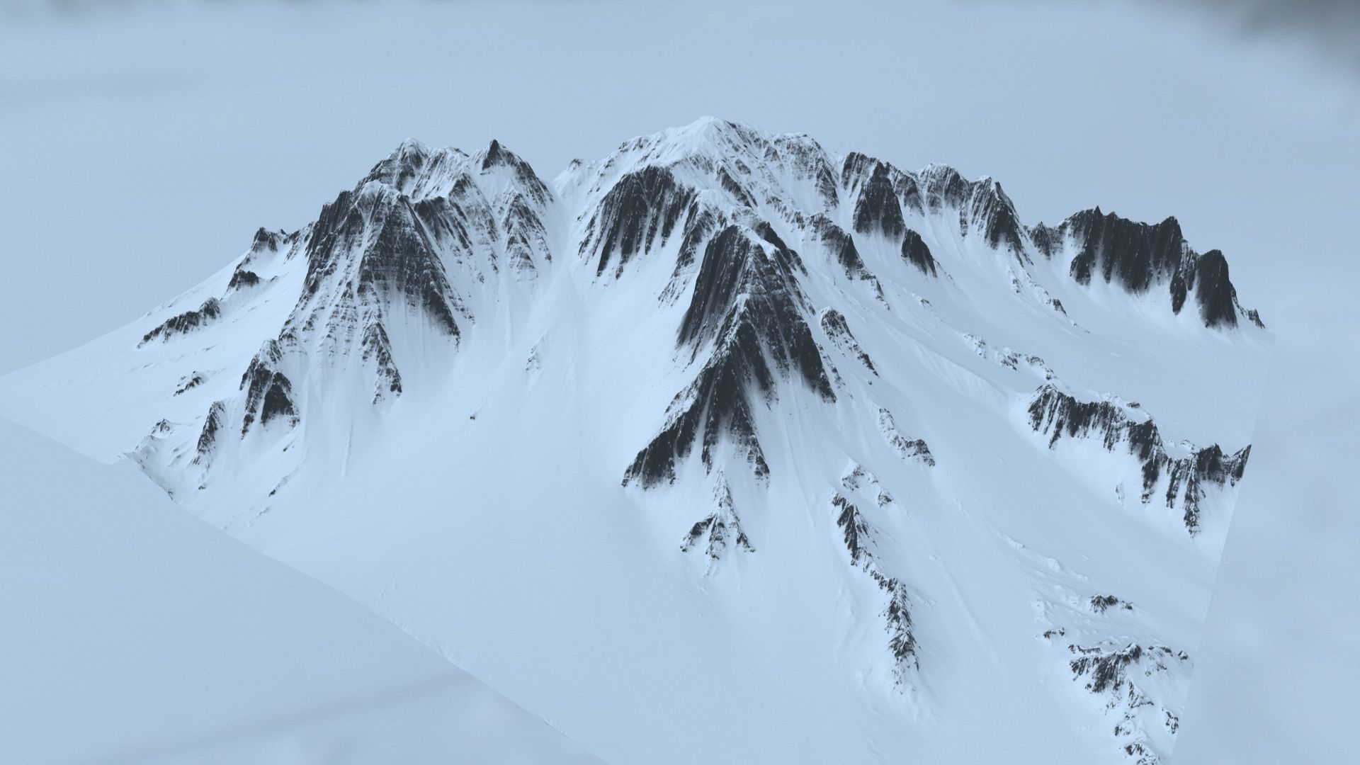 Snow Mountain 3D model_18