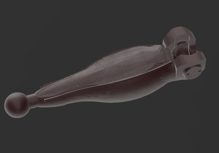 Transformers Beast Wars Rampage Carangueijo Pernas Laterais 3D print model_5