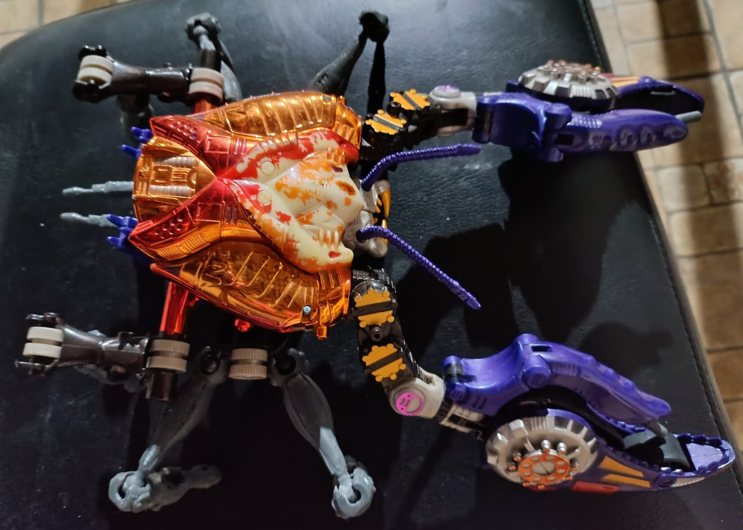 Transformers Beast Wars Rampage Carangueijo Pernas Laterais 3D print model_2