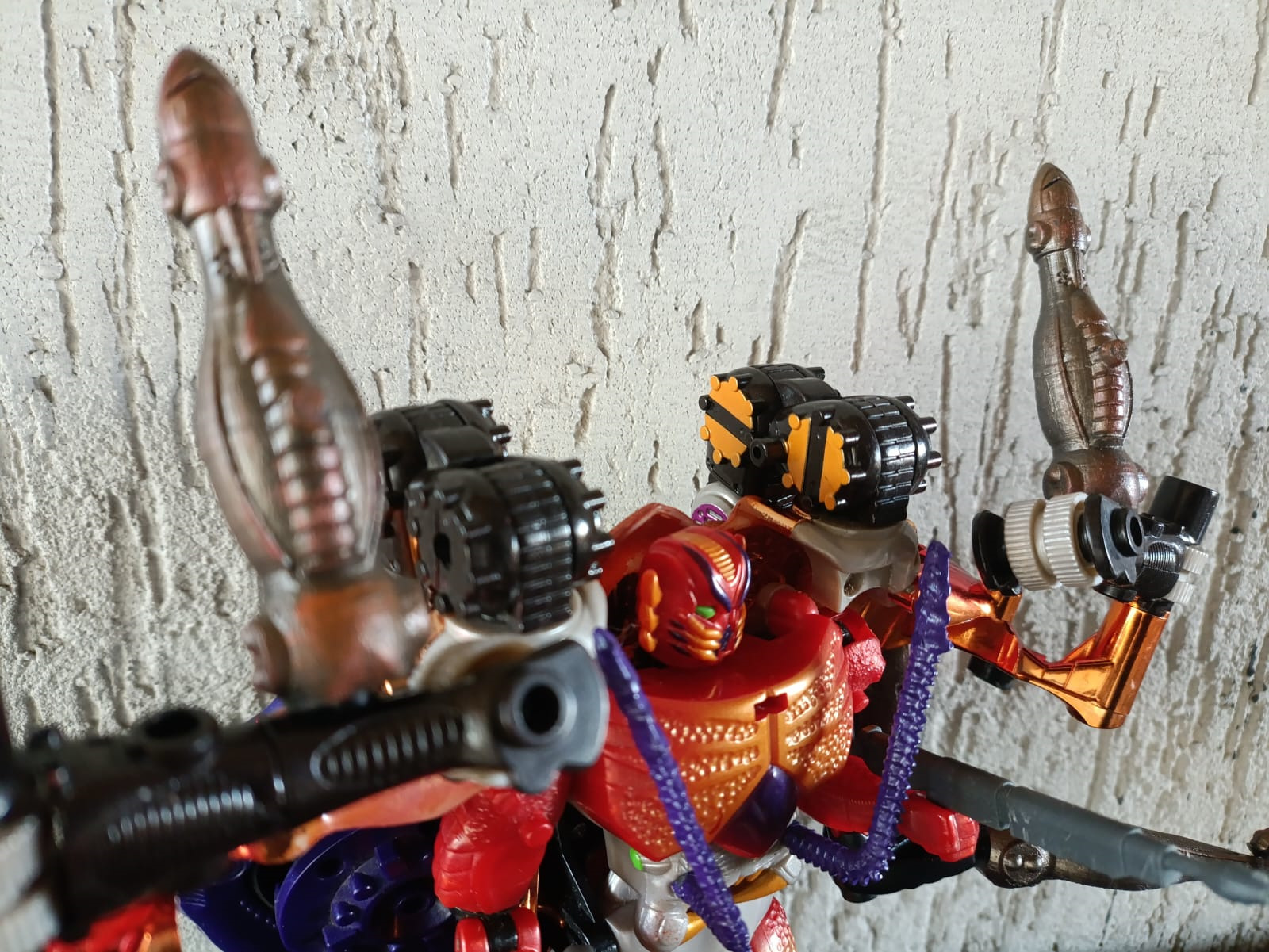 Transformers Beast Wars Rampage Carangueijo Perna Lateral Coxa 3D print model_6