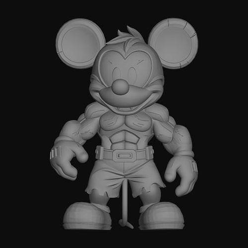 fitness-mickey mouse 3D print model