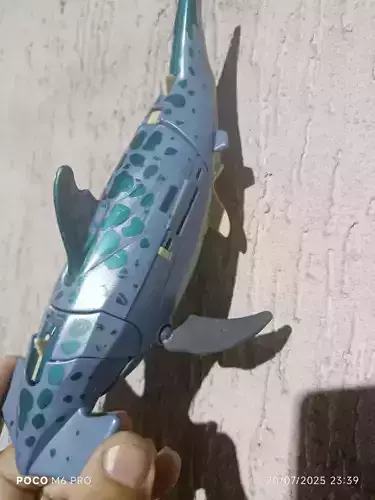 Transformers Beast Wars Cybershark Barbatanas