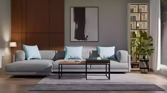 Luxury Modern Sofa Set 