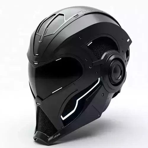 Vortex Neo Futuristic Sci Fi Helmet