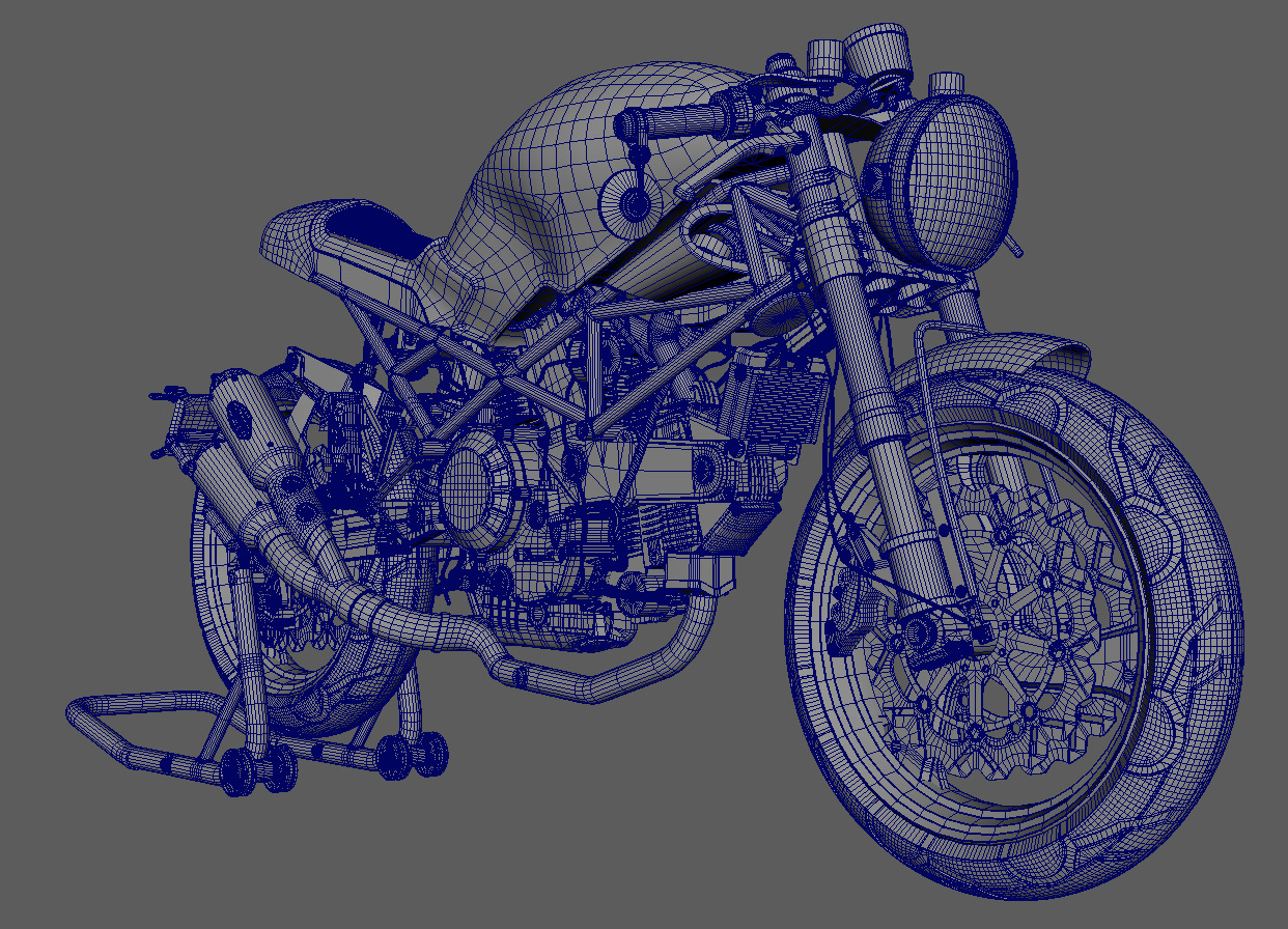 Ducati 3D Model 3D model_4