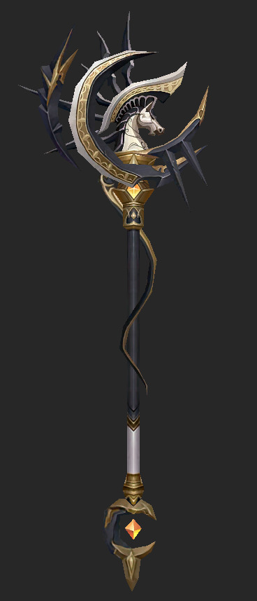 Weapons Pack 02 - Royal Cavalry Weapons Low-poly 3D model_3