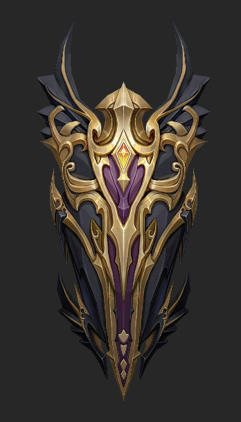 Weapons Pack 02 - Royal Cavalry Weapons Low-poly 3D model_2