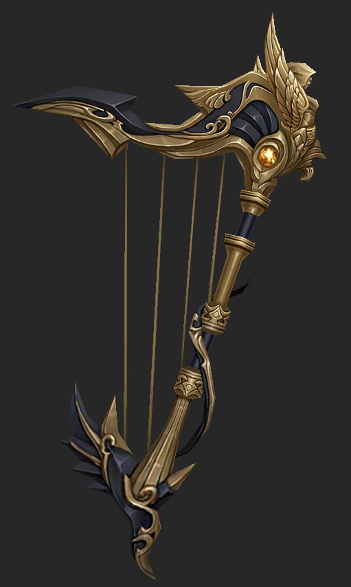 Weapons Pack 02 - Royal Cavalry Weapons Low-poly 3D model_6