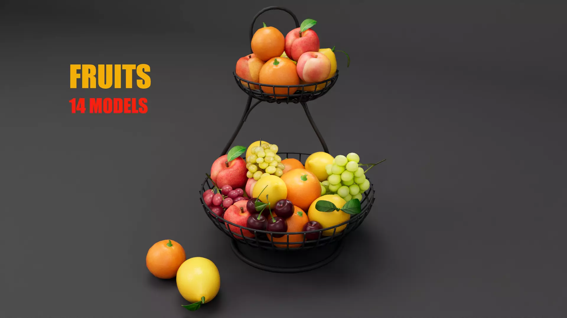Fruit bowl  3D model_0